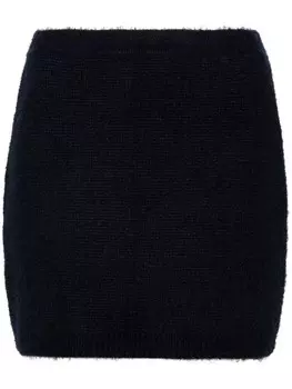 KHAITE юбка мини Darrion, синий