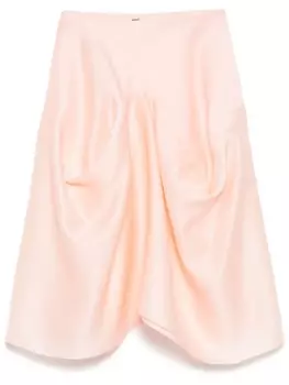 KHAITE юбка Sawyer, розовый