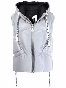 Khrisjoy дутый жилет Iconic, серый