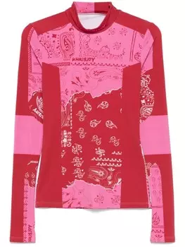 Khrisjoy футболка с принтом, розовый