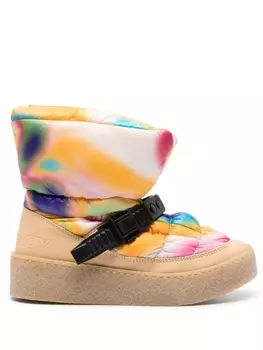 Khrisjoy Puff Kaleidoscope ankle boots, желтый