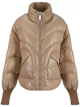 Khrisjoy пуховик Corazon Shiny, нейтральный цвет