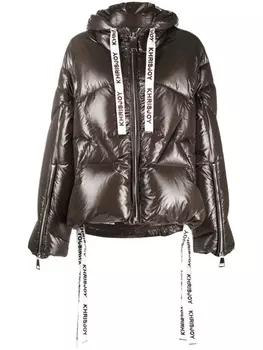 Khrisjoy пуховик Iconic, коричневый