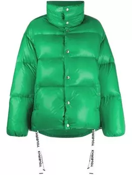 Khrisjoy пуховик Iconic, зеленый