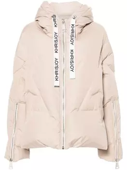 Khrisjoy пуховик Khris Iconic, нейтральный цвет