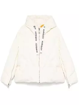 Khrisjoy пуховик Khris, нейтральный цвет