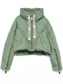 Khrisjoy пуховик Khris, зеленый
