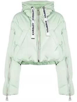 Khrisjoy пуховик Kris Iconic, зеленый