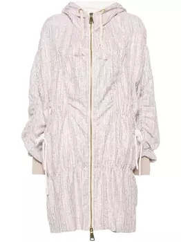 Khrisjoy твидовое пальто Khris Cloud, розовый