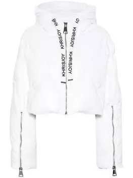 Khrisjoy укороченный пуховик, белый