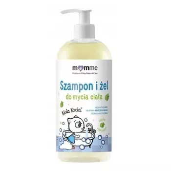 Kicia Kocia Шампунь и гель для душа 2-в-1 Зеленое яблоко 500мл Markenlos