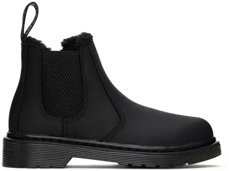 Kids Black 2976 Leonore Big Kids Boots Black Republic США Dr. Martens