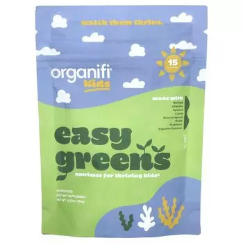 Kids, Easy Greens, 4,23 унции (120 г) Organifi