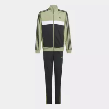 Kids' Essentials Tiberio 3 полоски спортивный костюм Adidas, зеленый
