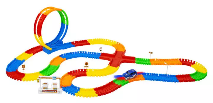 Kids World, светящаяся гоночная трасса Maxi Race Track.
