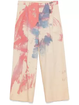 KidSuper брюки с абстрактным принтом из коллаборации с Cirque Du Soleil, нейтральный