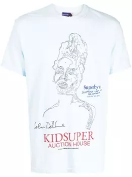 KidSuper футболка Paint By Number, синий