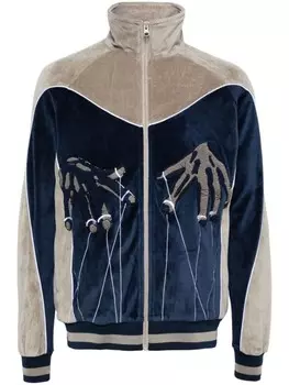 KidSuper куртка Puppet Master Velour, синий