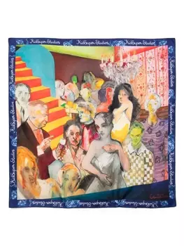 KidSuper шарф Two Step, синий