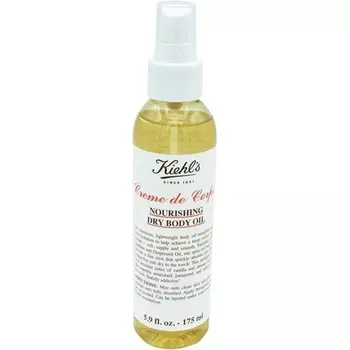 Kiehl's Creme de Corps Питательное сухое масло для тела, 5,9 унции