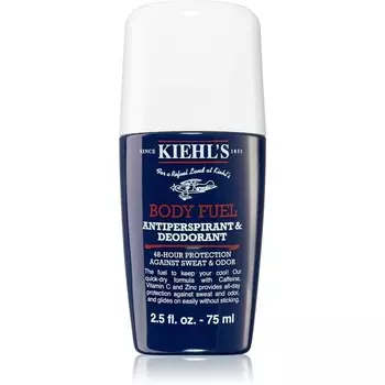 Kiehl's Men Body Fuel Роликовый дезодорант-антиперспирант и дезодорант для мужчин 75 мл