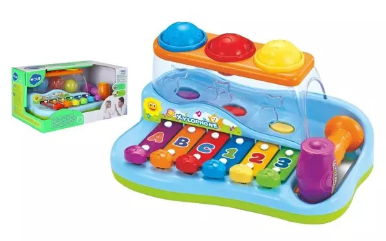 KIK, Интерактивное пианино, синее Kontext