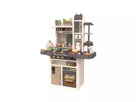 КИК, многофункциональная кухня с яйцеваркой - Пар и звук БЕЖЕВО-СЕРЫЙ KIK