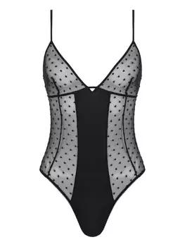 Kiki de Montparnasse боди Merci, черный