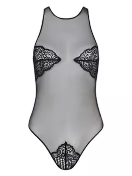 Kiki de Montparnasse боди Nudite, черный