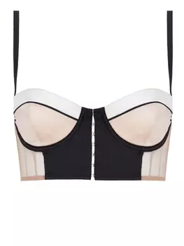 Kiki de Montparnasse бюстгальтер-бюстье Muse, черный