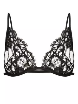 Kiki de Montparnasse кружевной бюстгальтер Camille, черный