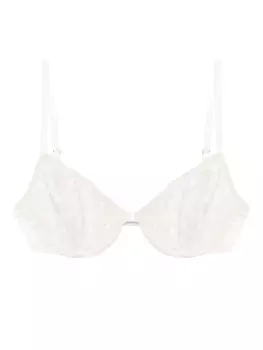 Kiki de Montparnasse кружевной бюстгальтер Lola, белый