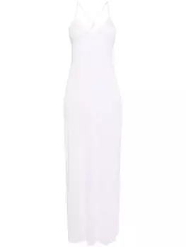 Kiki de Montparnasse платье макси Intime, белый