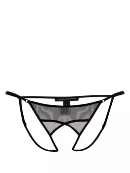 Kiki de Montparnasse прозрачные трусы Maxim, черный