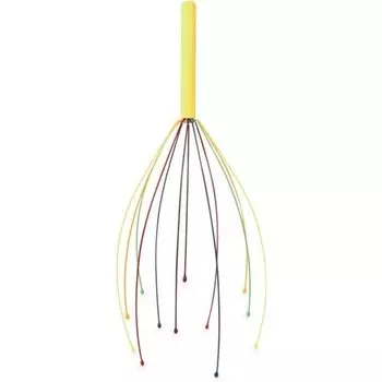 Kikkerland Цветной массажер для головы