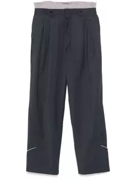 Kiko Kostadinov брюки Бендикс, синий