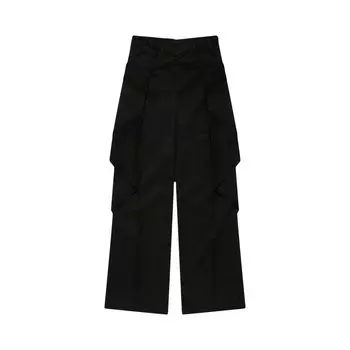 Kiko Kostadinov Брюки-водопад Pebble Black