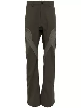 Kiko Kostadinov прямые брюки Deultum, серый