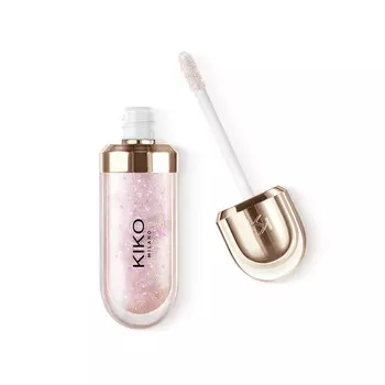 KIKO Milano, 3D Hydra Lipgloss Limited Edition, увлажняющий блеск для губ с 3D-эффектом, 41 розовый блеск, 6,5 мл