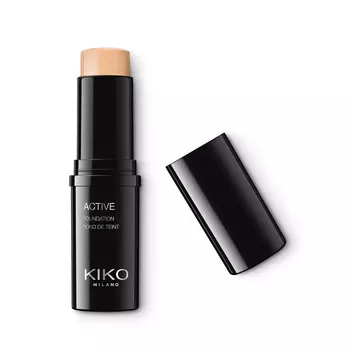 KIKO Milano, Active Foundation, Стойкая тональная основа-стик, 2 нейтральных, 12,5 г