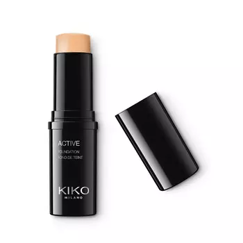 KIKO Milano, Active Foundation, Стойкая тональная основа-стик, 4,5 золота, 12,5 г