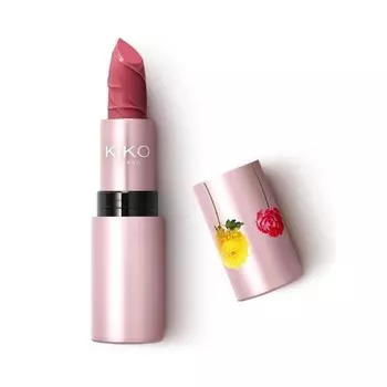 KIKO Milano, Days in Bloom Hydra-Glow Lipstick, Увлажняющая помада, оттенок 06 Mauve Kiss, 3,5 г