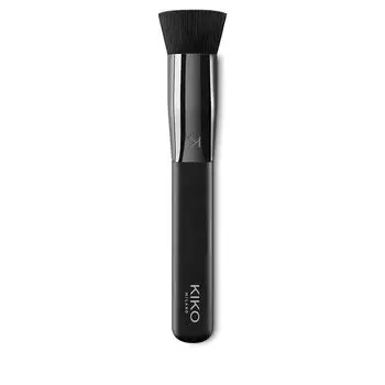 Kiko Milano Face 06 кисть со спонжем для нанесения жидких тональных основ и флюидов, 1 шт.