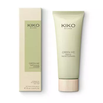 Kiko Milano Green Me нежный очищающий гель для лица, 7,5 мл