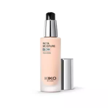 KIKO Milano, Instamoisture Glow Foundation, Увлажняющая жидкая основа со сияющим финишем, 2 розы, 30 мл