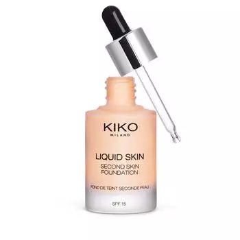 KIKO Milano Liquid Skin Second Skin Foundation Теплый Бежевый 10 30мл