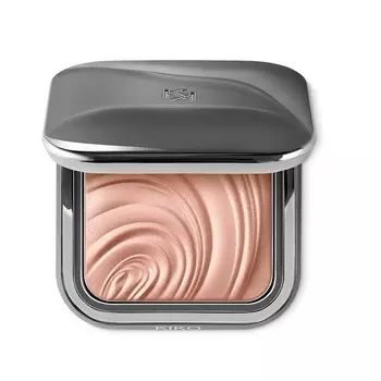 KIKO Milano, Пудра-хайлайтер Glow Fusion Intense, пудра-хайлайтер для лица, 02 коралл, 10,5 г