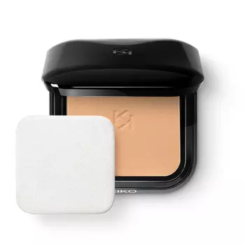 KIKO Milano, Пудровая основа Full Coverage Blurring Powder Foundation с высоким покрытием, 30 песков, 10 г