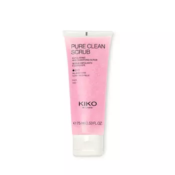 Kiko Milano Pure Clean отшелушивающий и разглаживающий скраб для лица, 75 мл