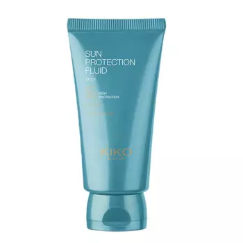 KIKO Milano, увлажняющий солнцезащитный крем для тела Sun Protection Fluid SPF30, 150 мл